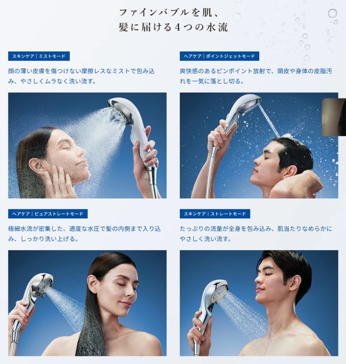 ReFa Fine Bubble Technology